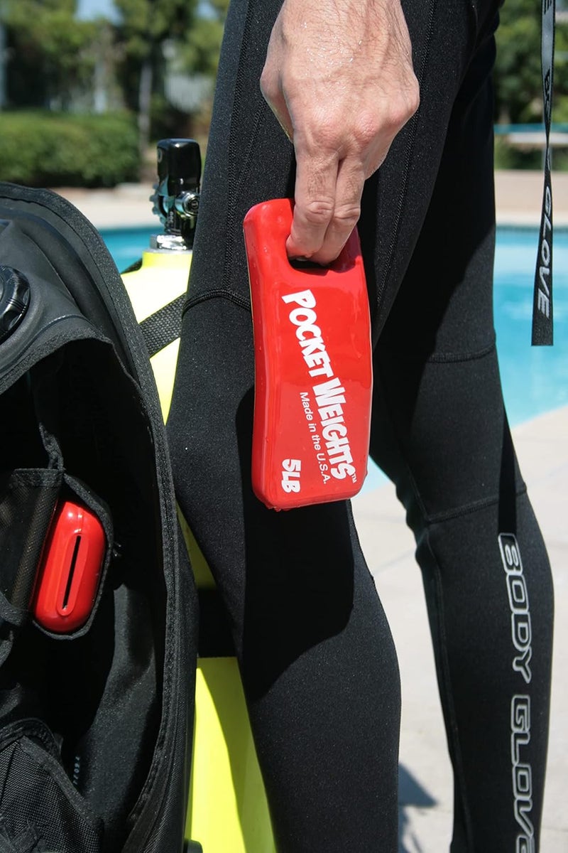 Pocket Weights BCD Scuba Weights (Singles) for Weight-Integrated BCDs - Image 2